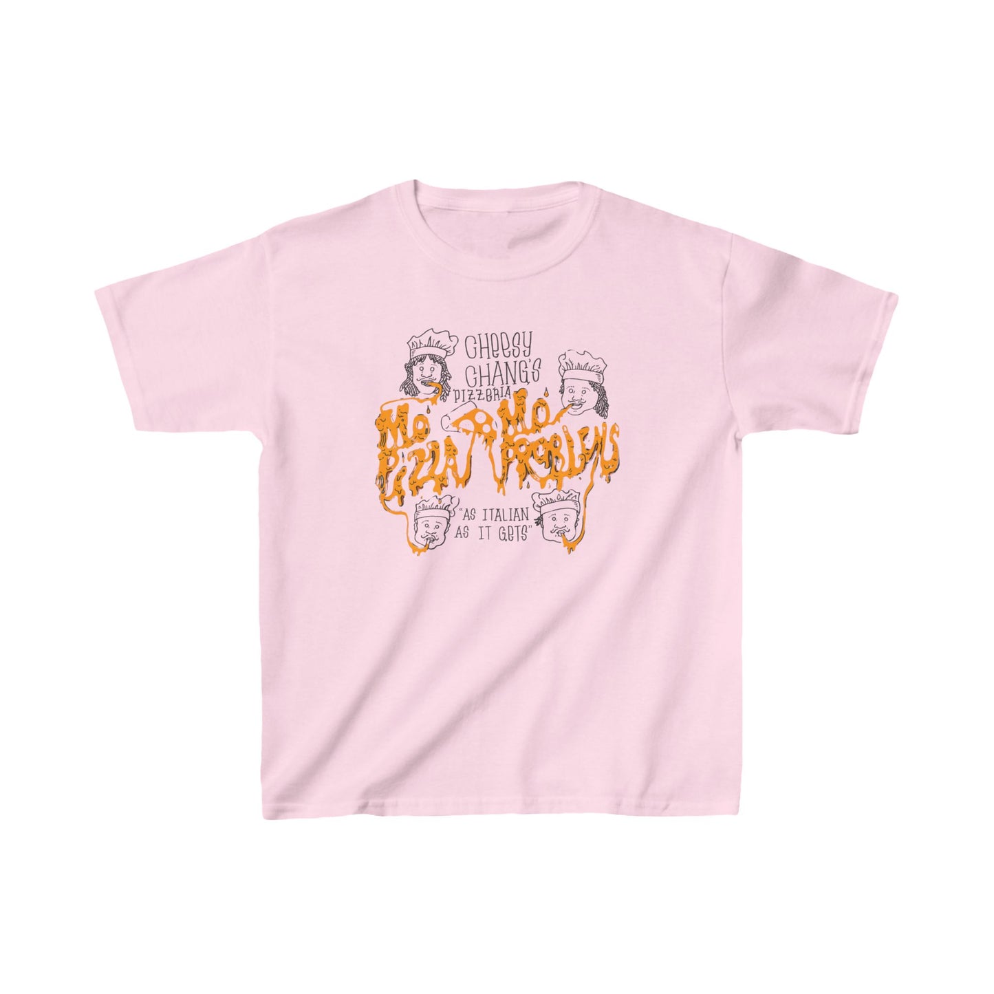 mo' pizza youth tee