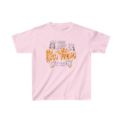 mo' pizza youth tee