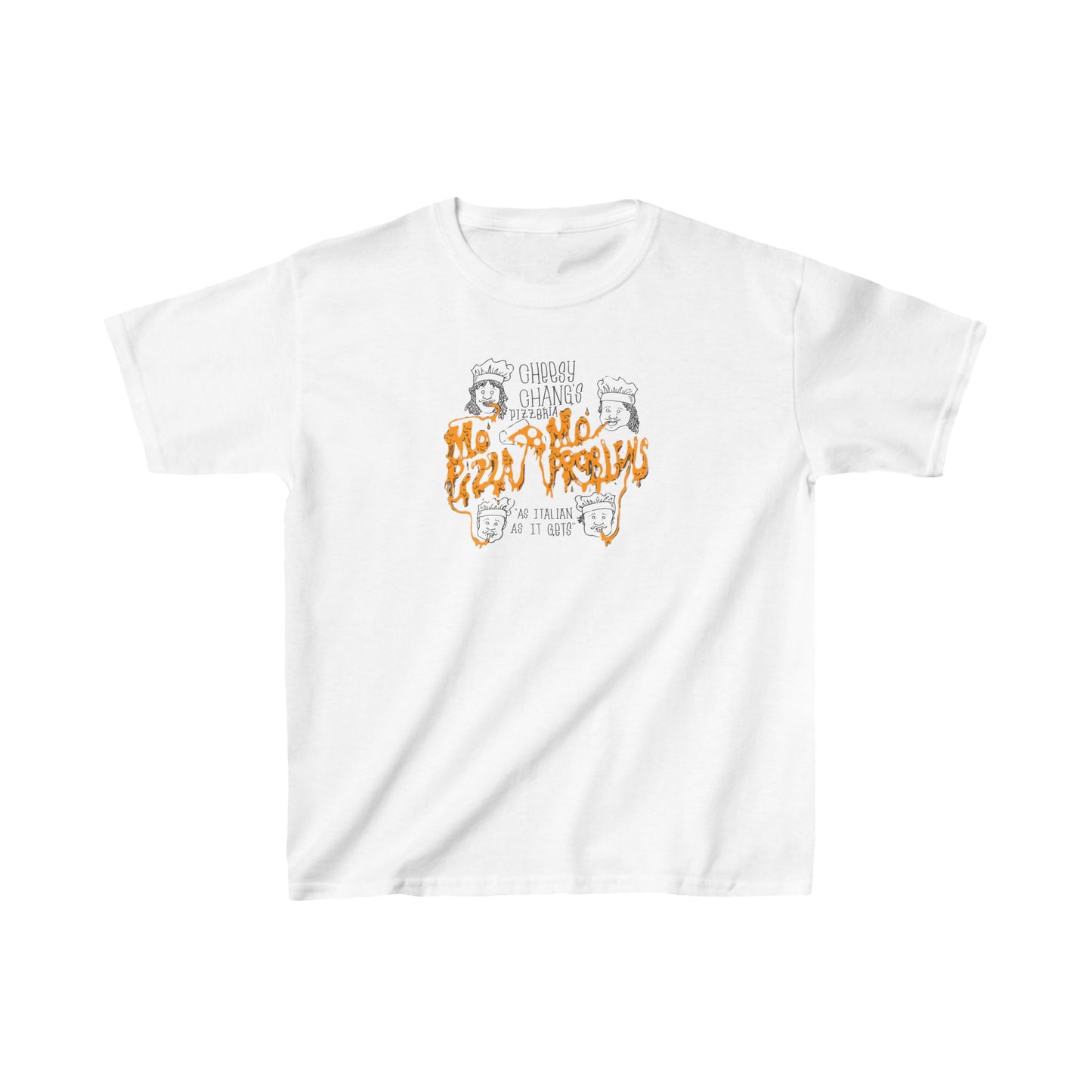 mo' pizza youth tee